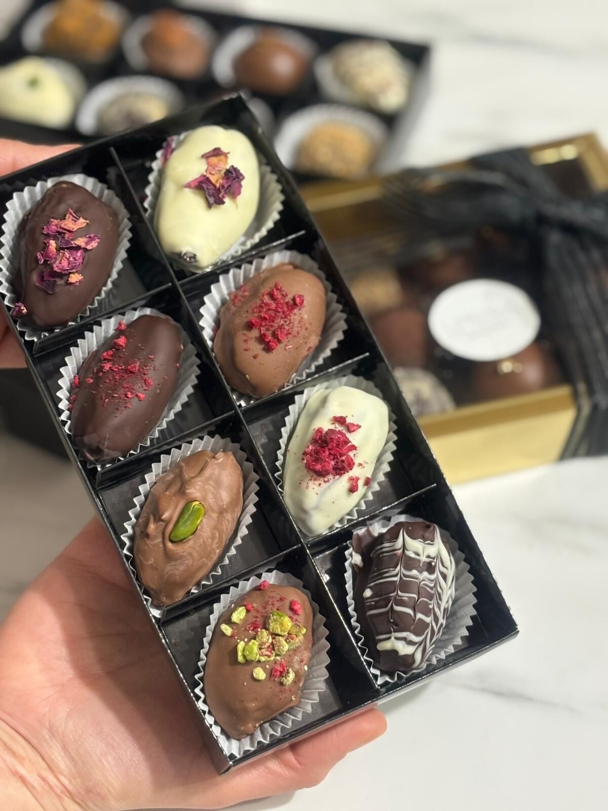 Levana Kuruyemiş Dolgulu Hurma Kutusu 8' lı